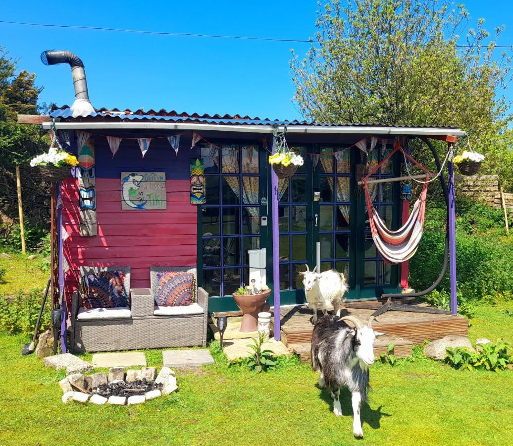 Hotel Treguth Glamping Unique Experience - Themed Huts à Saint Day Extérieur photo